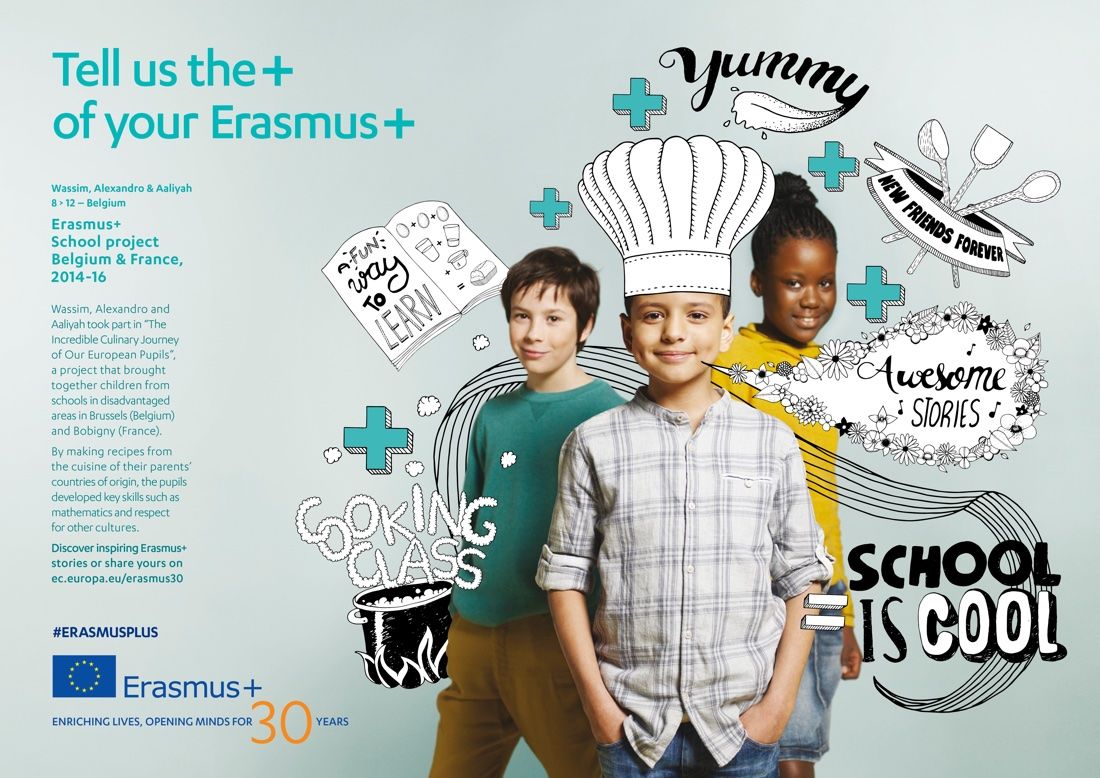 tell us the plus of your erasmus three children